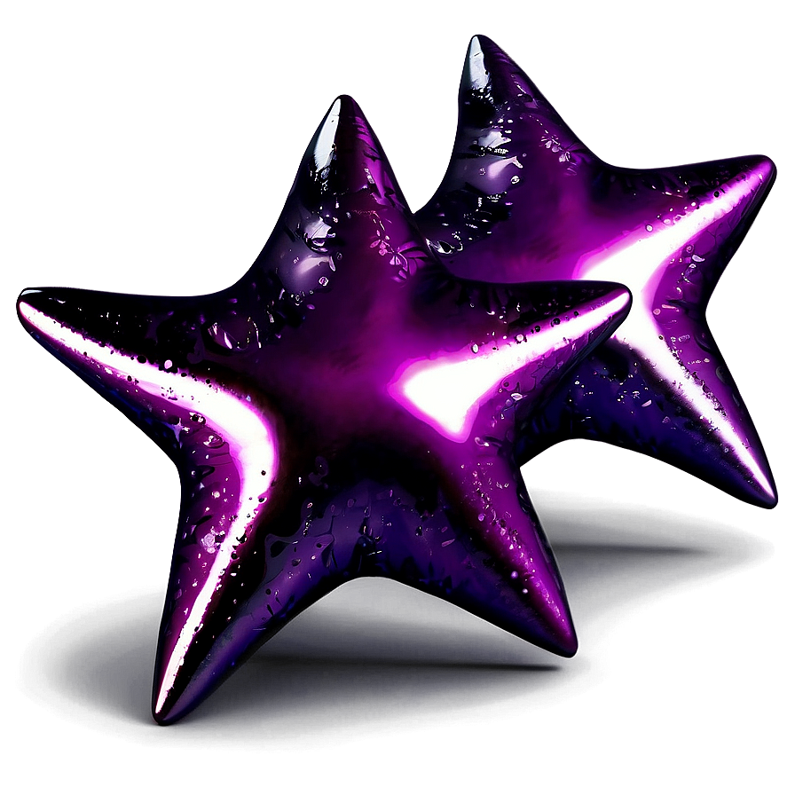 Shiny Purple Star Design Png Pnp9 PNG Image