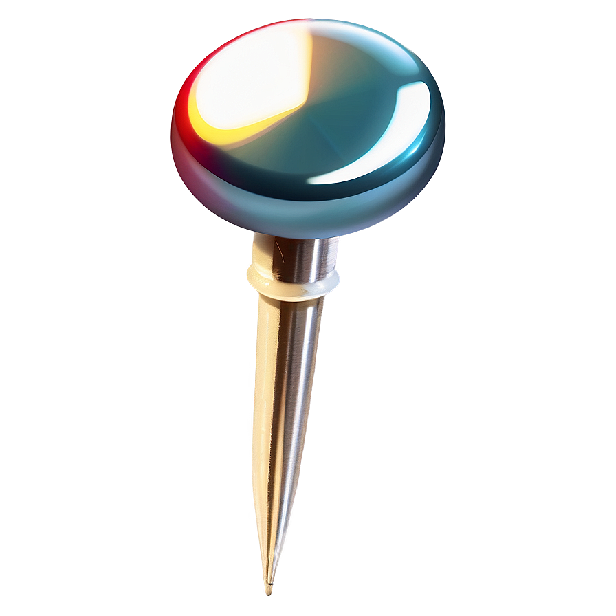 Shiny Push Pin Png Mex92 PNG Image