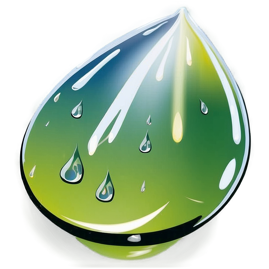 Shiny Raindrop Png 06202024 PNG Image