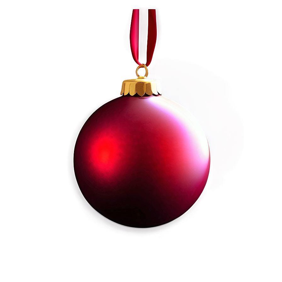 Shiny Red Ornament Png 7 PNG Image