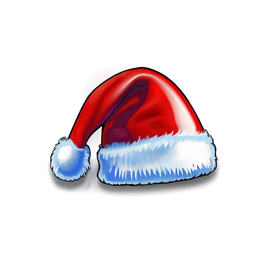 Shiny Santa Hat Icon Png 72 PNG Image