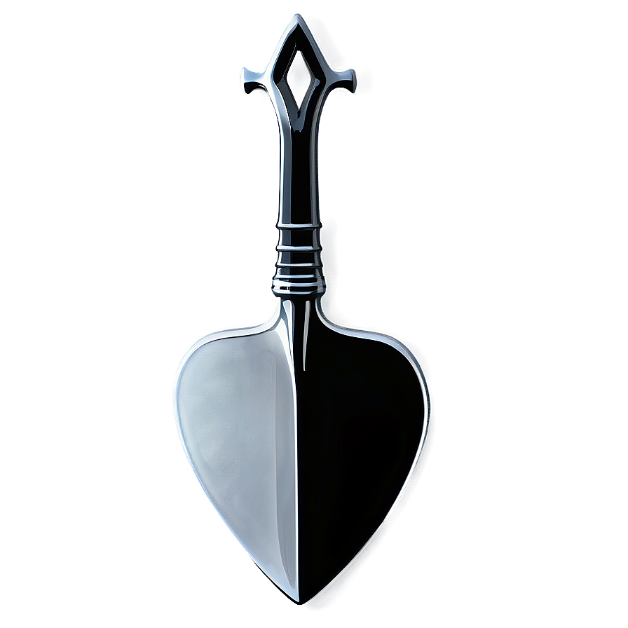 Shiny Spade Png Deh8 PNG Image