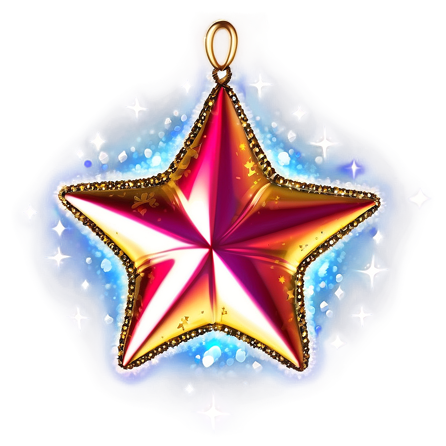 Shiny Sparkle Star Decoration Png 13 PNG Image