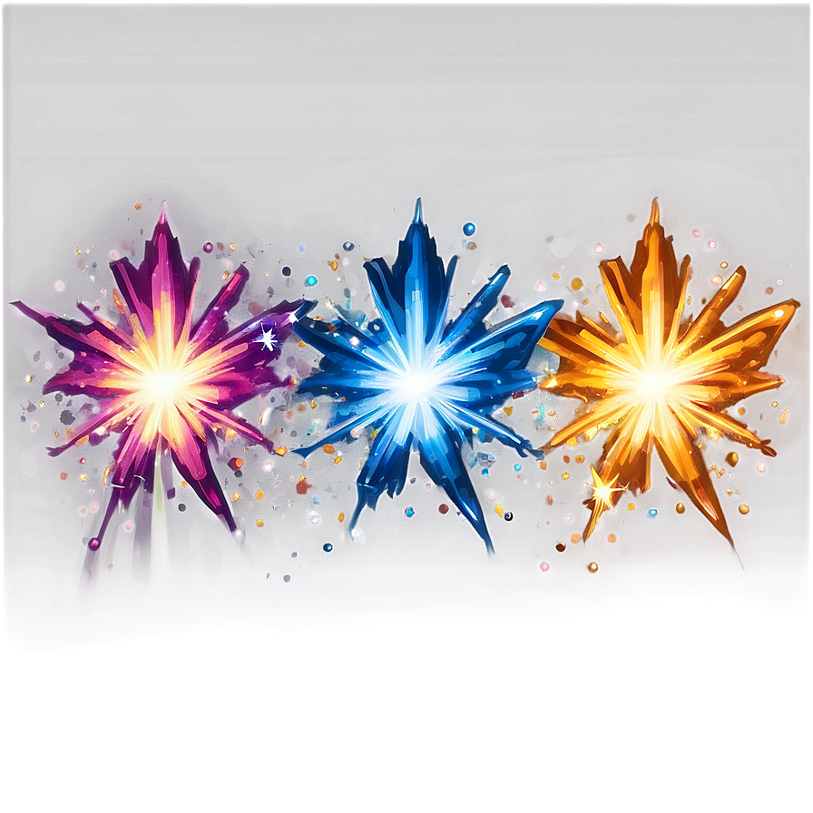 Shiny Star Blast Png Blh81 PNG Image