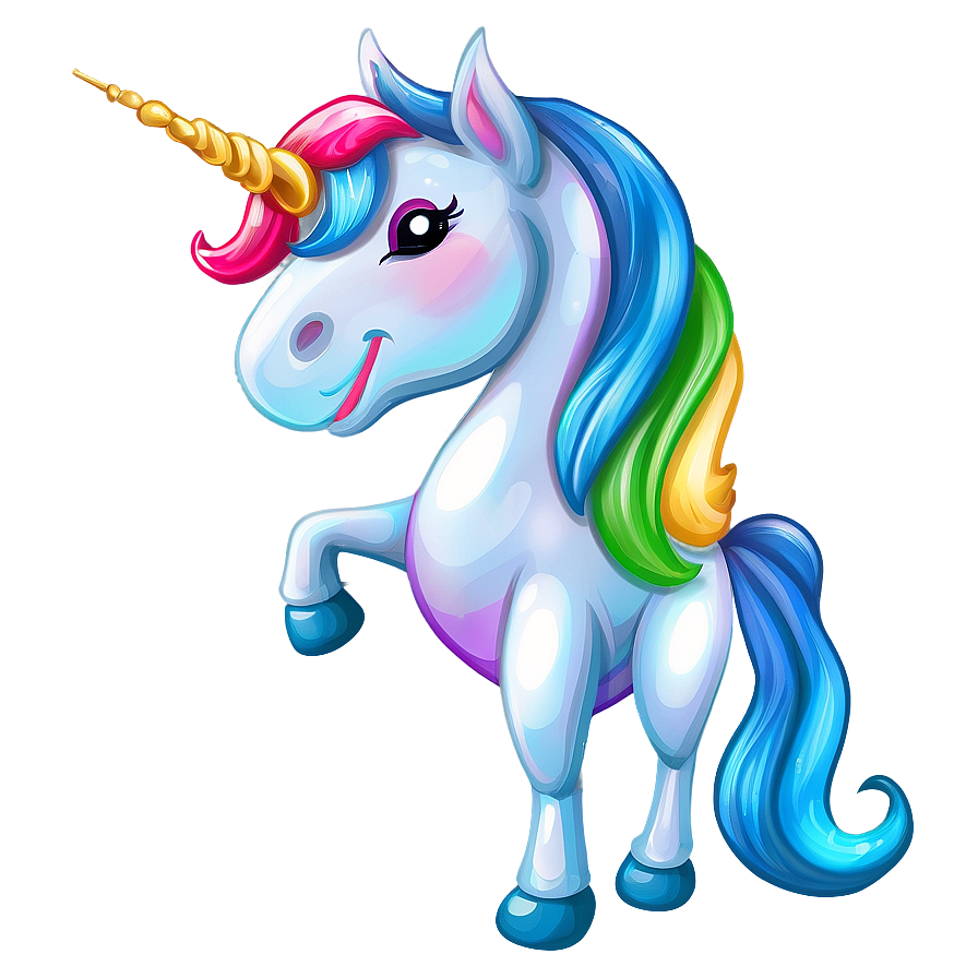 Shiny Unicorn Clipart Png Uuq PNG Image