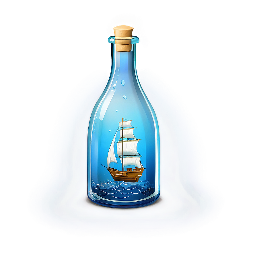 Ship In Bottle Png 94 PNG Image