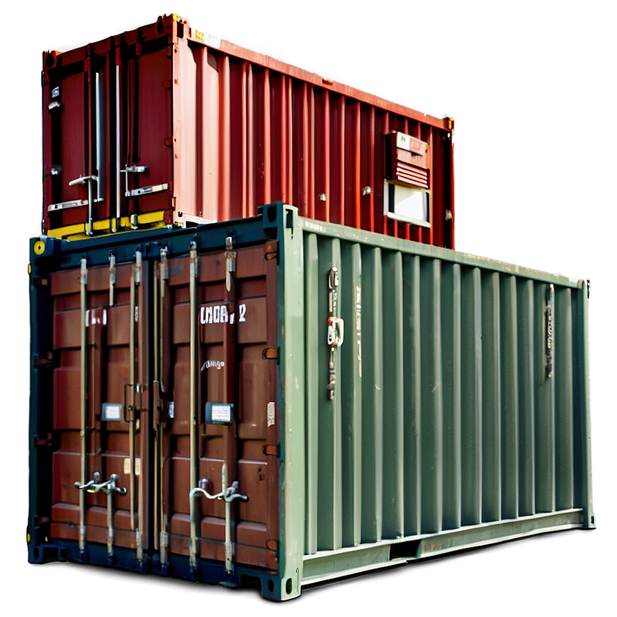 Shipping Container Emergency Housing Png Ivn PNG Image