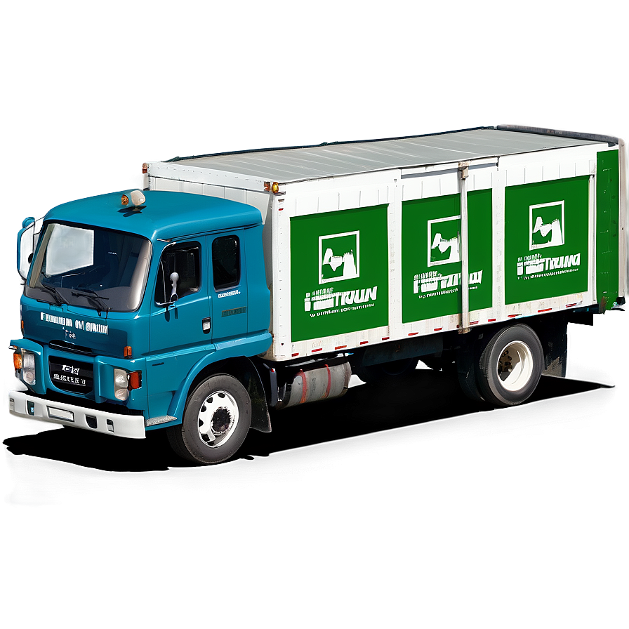 Shipping Truck B PNG Image