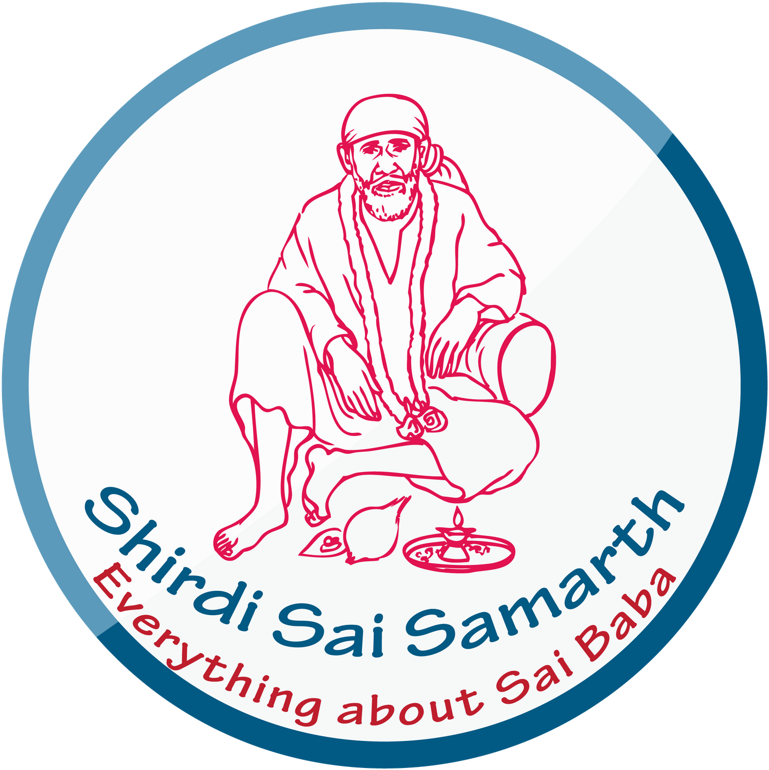 Shirdi Sai Baba Icon PNG Image