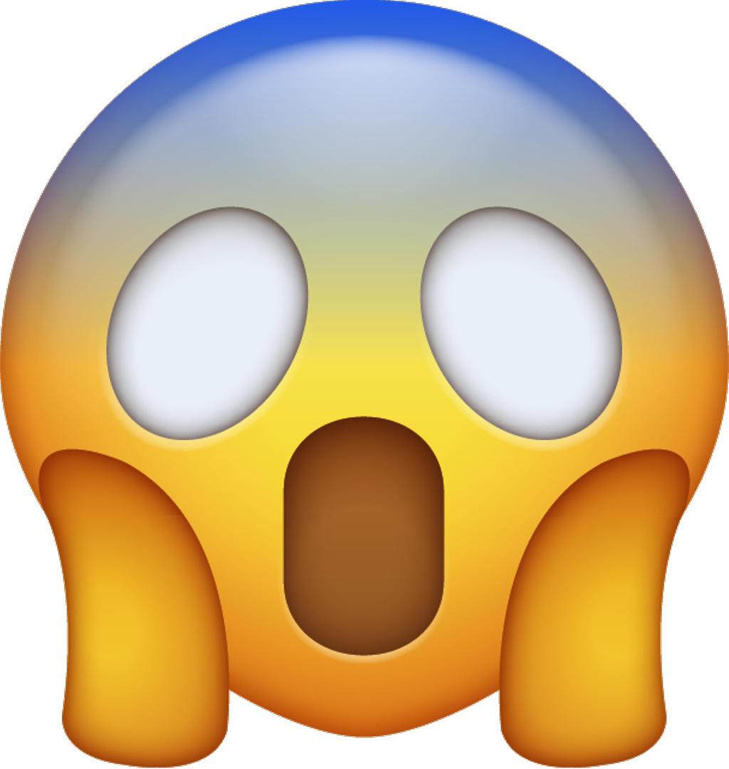 Shocked Face Emoji.png PNG Image