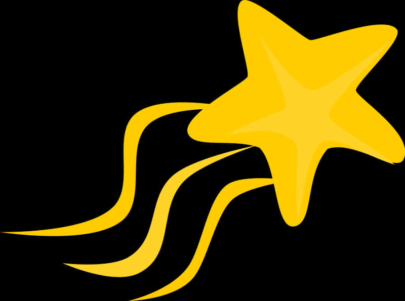 Shooting Star Graphic PNG Image