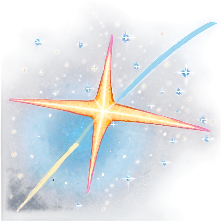 Shooting Star In Constellation Png 17 PNG Image