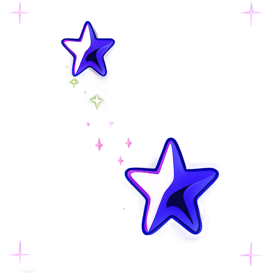 Shooting Star Pattern Png 06132024 PNG Image