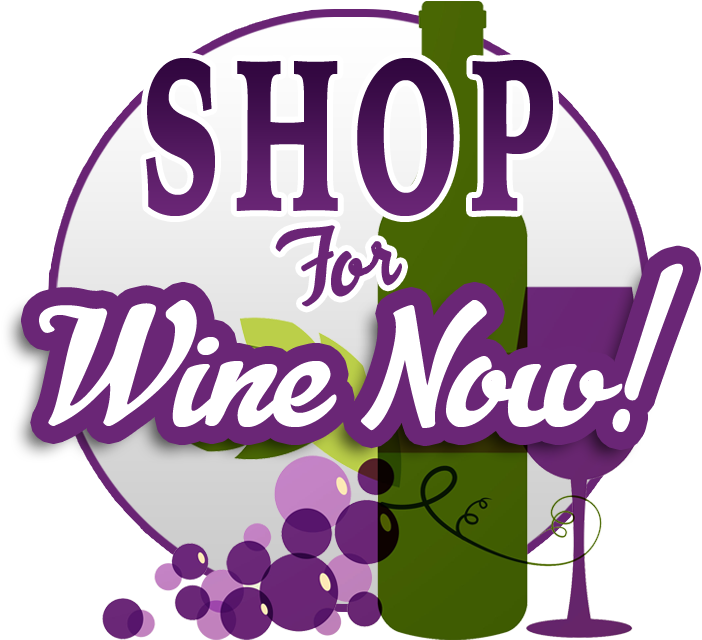 Shopfor Wine Now Promotional Graphic PNG Image