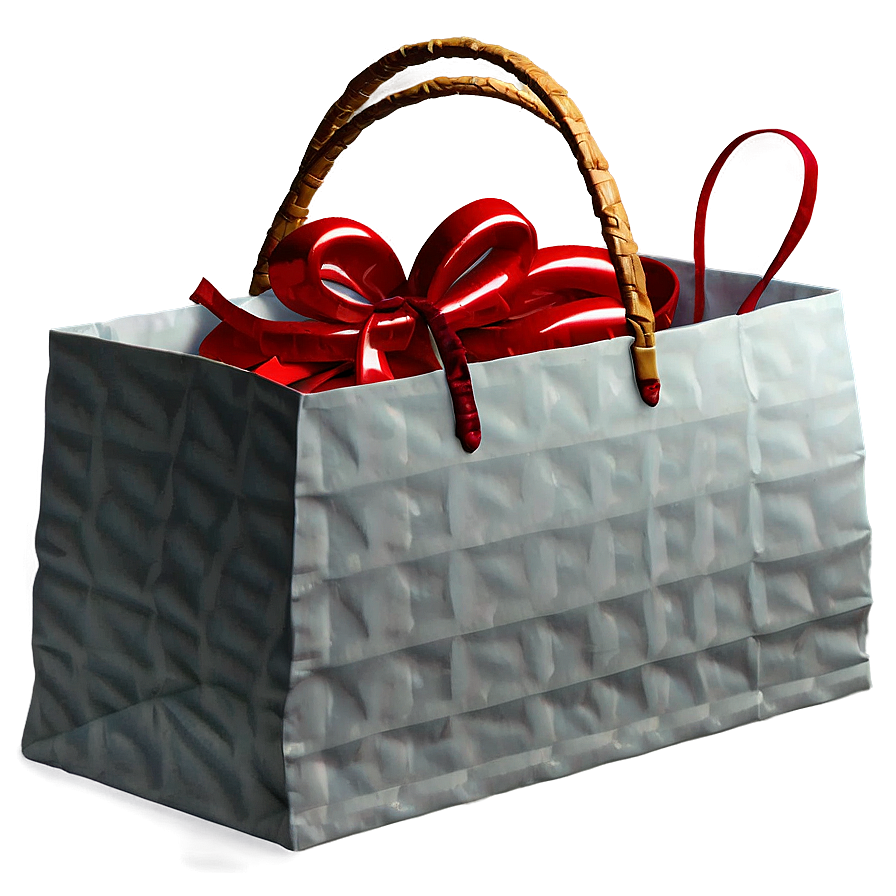 Shopping Bag With Gifts Png Snh PNG Image