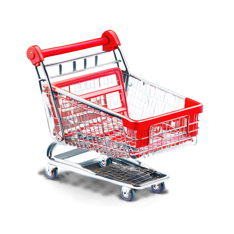 Shopping Cart With Net Png Bwl15 PNG Image