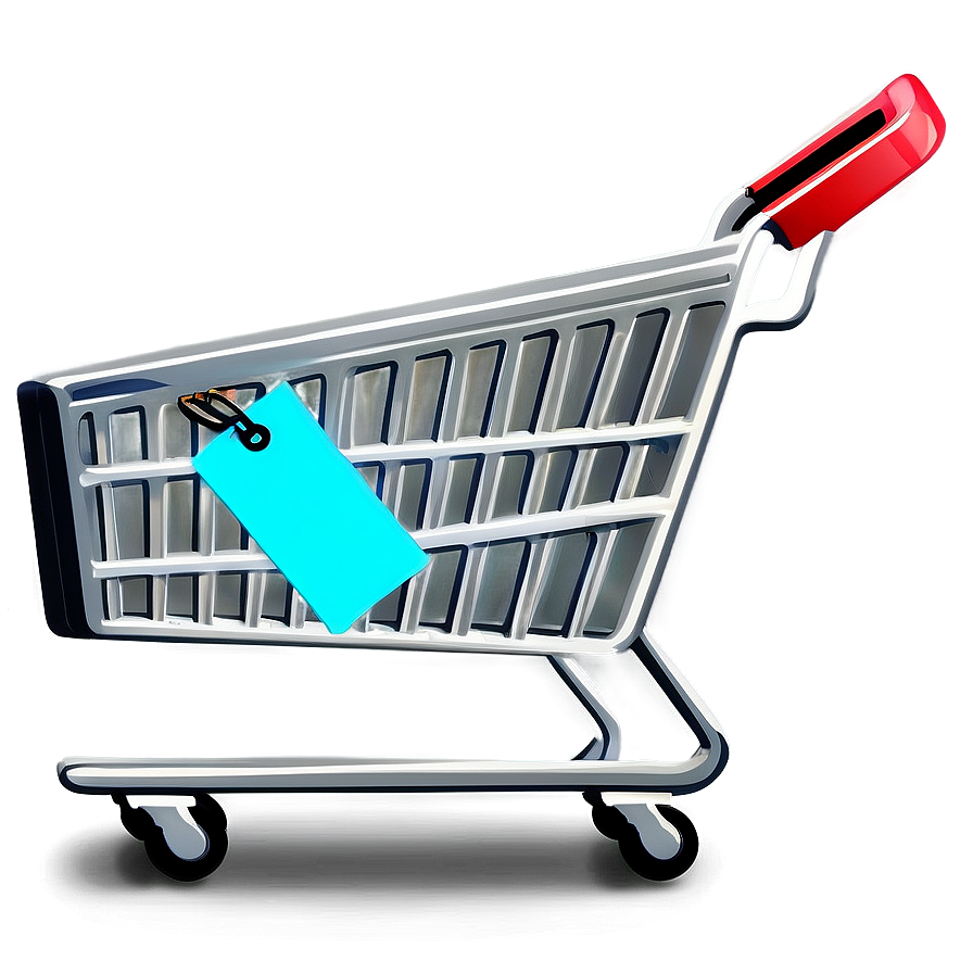 Shopping Cart With Sale Tag Png 36 PNG Image