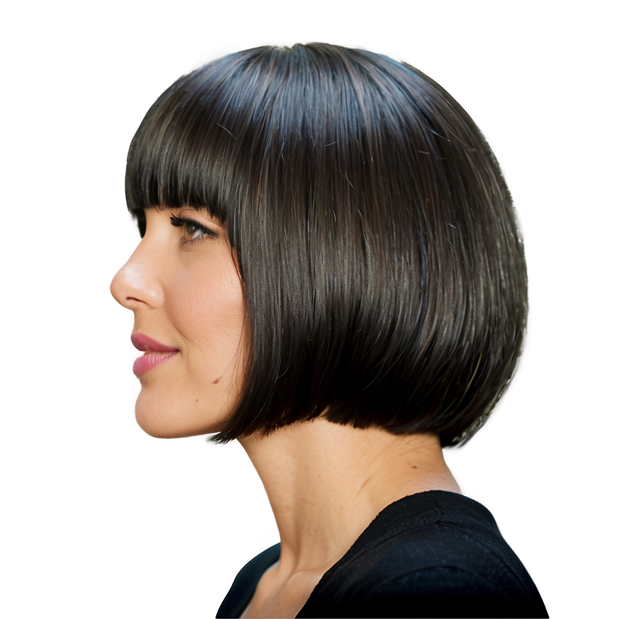 Short Bob Wig Png 05252024 PNG Image