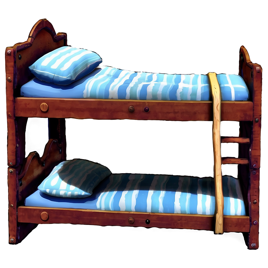 Short Bunk Bed Png 06132024 PNG Image