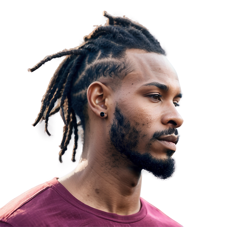 Short Dreads For Black Men Png Yaw17 PNG Image