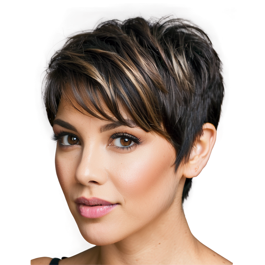 Short Hair Allure Png Jvk PNG Image