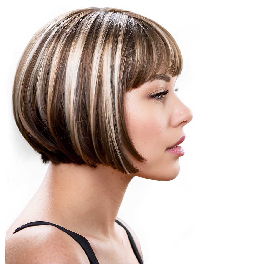 Short Hair Makeover Png Pss PNG Image