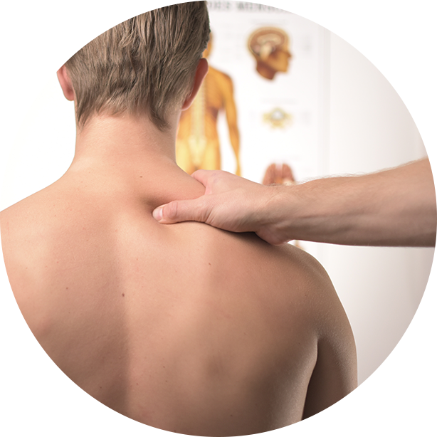 Shoulder Massage Therapy Session PNG Image