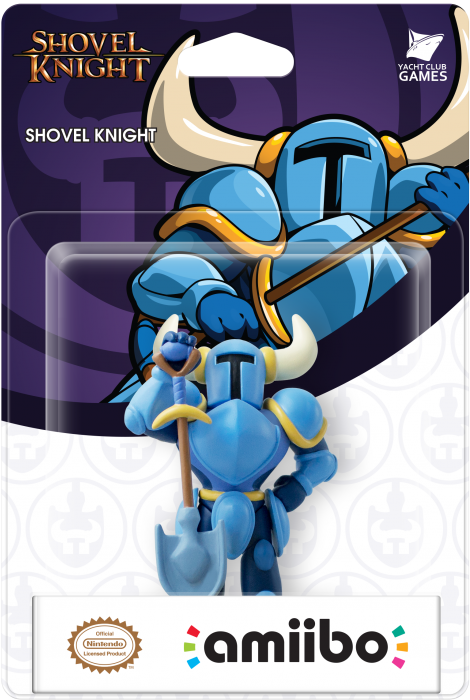 Shovel Knight Amiibo Packaging PNG Image