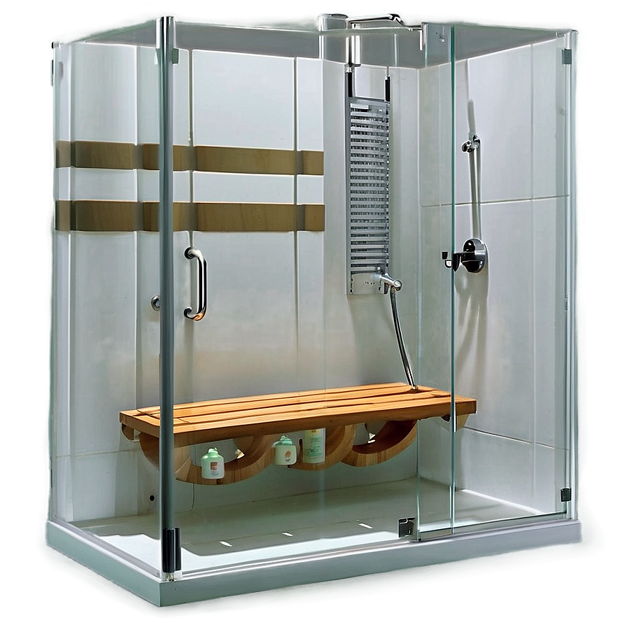 Shower With Seating Bench Png 25 PNG Image