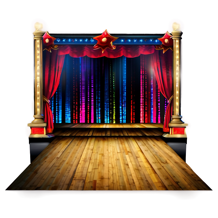 Showtime Stage Png Fwl PNG Image