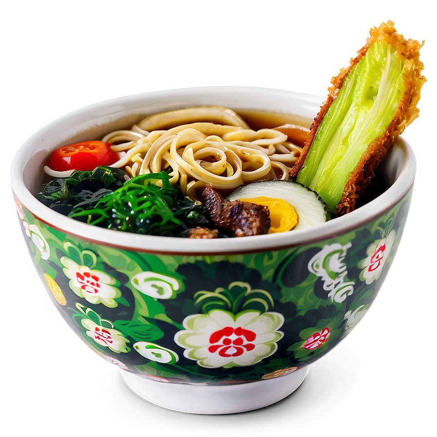 Shoyu Ramen Bowl Png Mia PNG Image