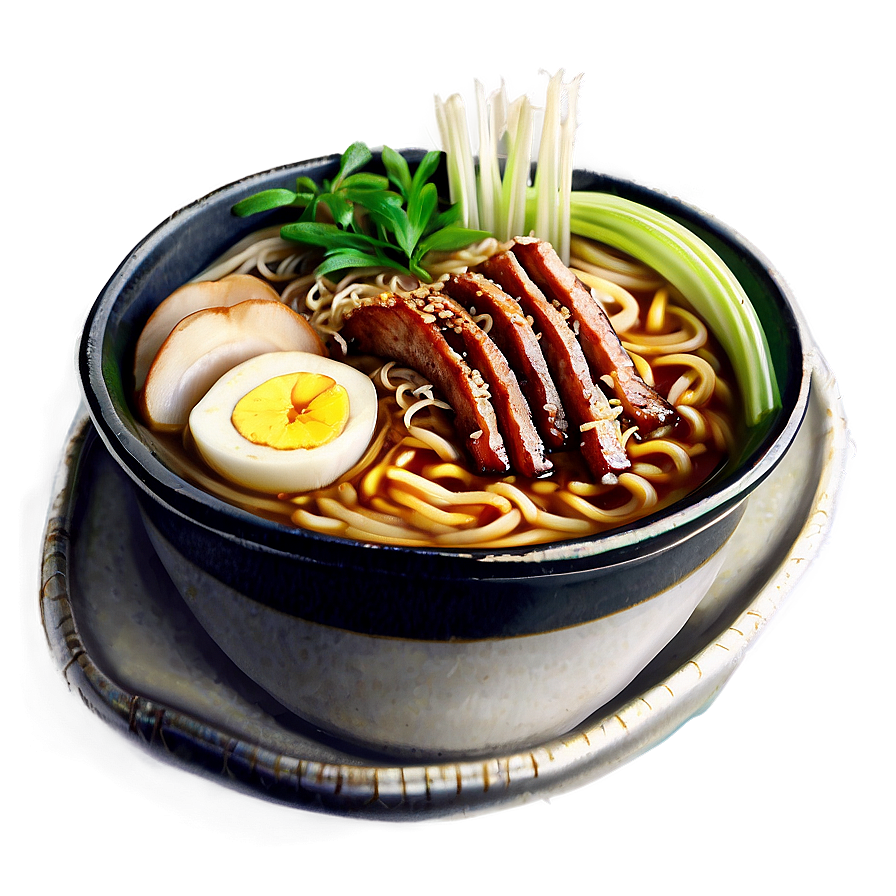 Shoyu Ramen Noodles Png 06122024 PNG Image