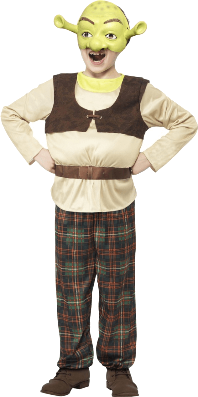 Shrek_ Costume_ Pose.png PNG Image