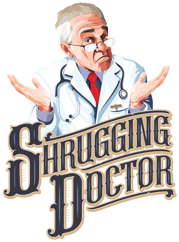 Shrugging_ Doctor_ Cartoon PNG Image