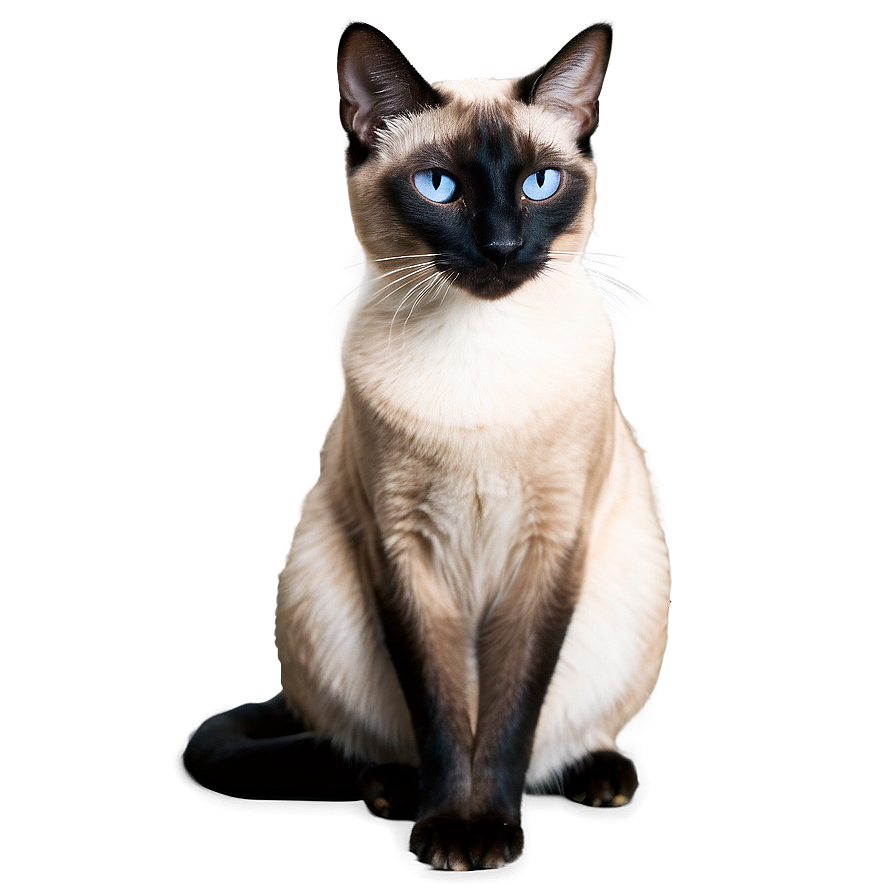 Siamese Cat B PNG Image