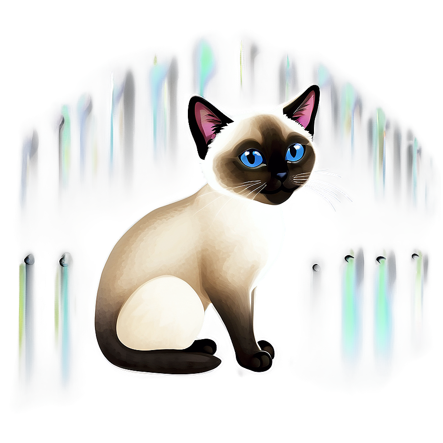 Siamese Cat Image Png D PNG Image