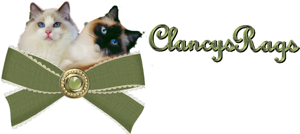 Siameseand Ragdoll Cats Clancys Rags Logo PNG Image