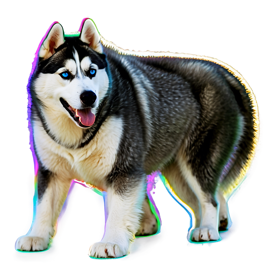 Siberian Husky With Husky Friend Png 06252024 PNG Image