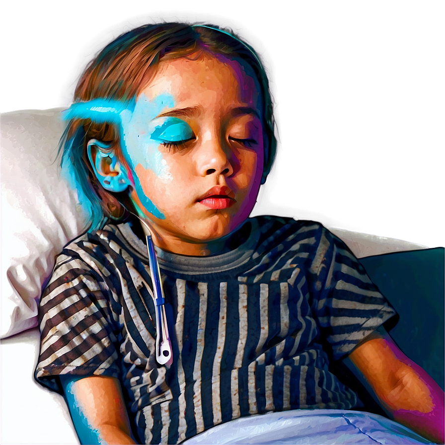 Sick Child Png 06202024 PNG Image