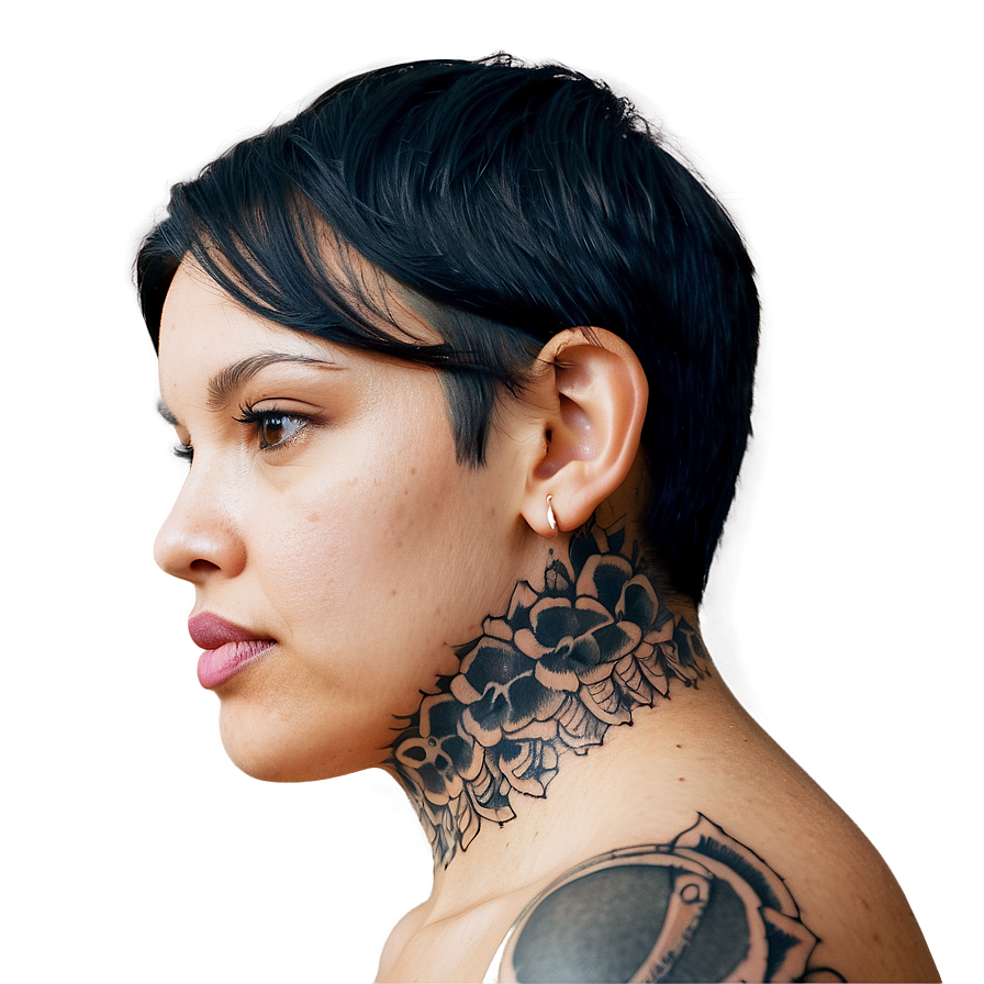 Side Neck Tattoo Concepts Png 68 PNG Image