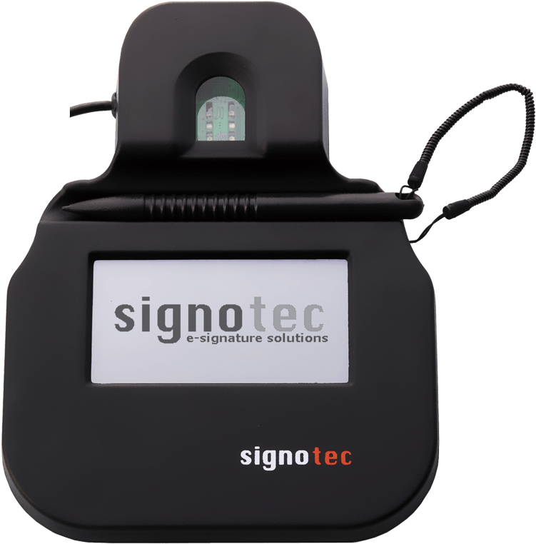 Signotec Electronic Signature Device PNG Image