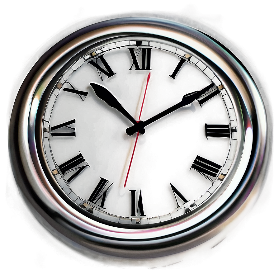 Silhouette Clock Clipart Png 72 PNG Image