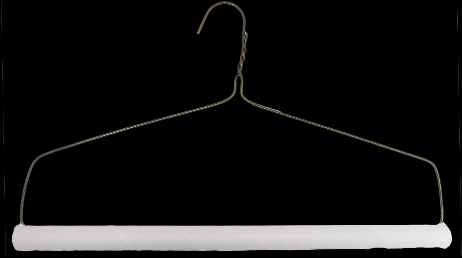 Silhouetteof Clothes Hanger PNG Image