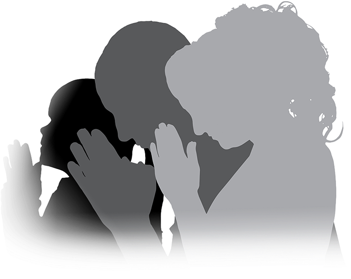 Silhouetteof Praying Person PNG Image