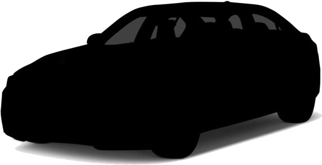 Silhouetteof Sports Car PNG Image