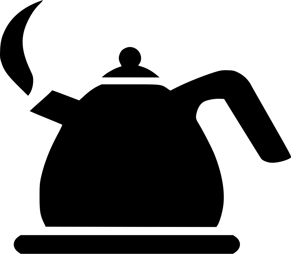 Silhouetteof Teapot PNG Image