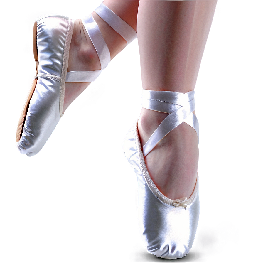 Silver Ballet Shoes Png Ius4 PNG Image