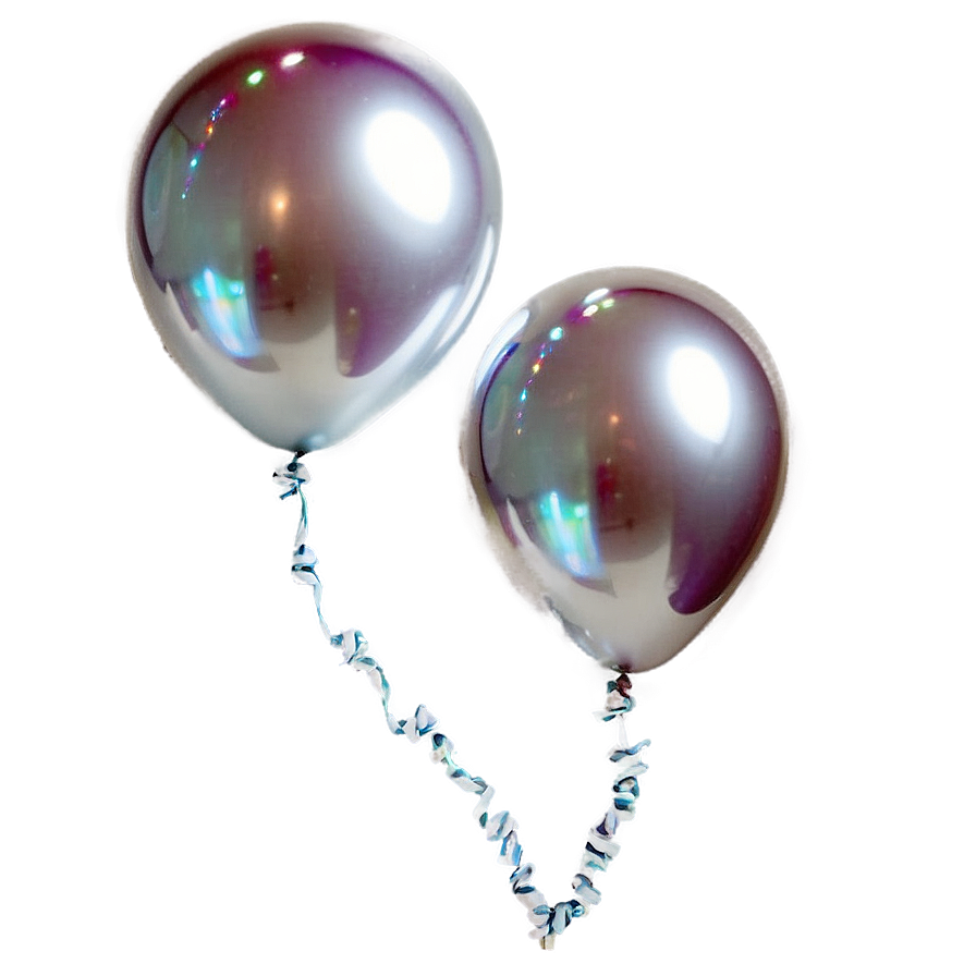 Silver Balloons Png 05042024 PNG Image