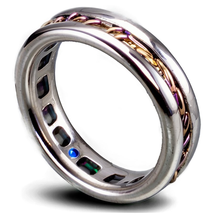 Silver Band Rings Png Kaq39 PNG Image