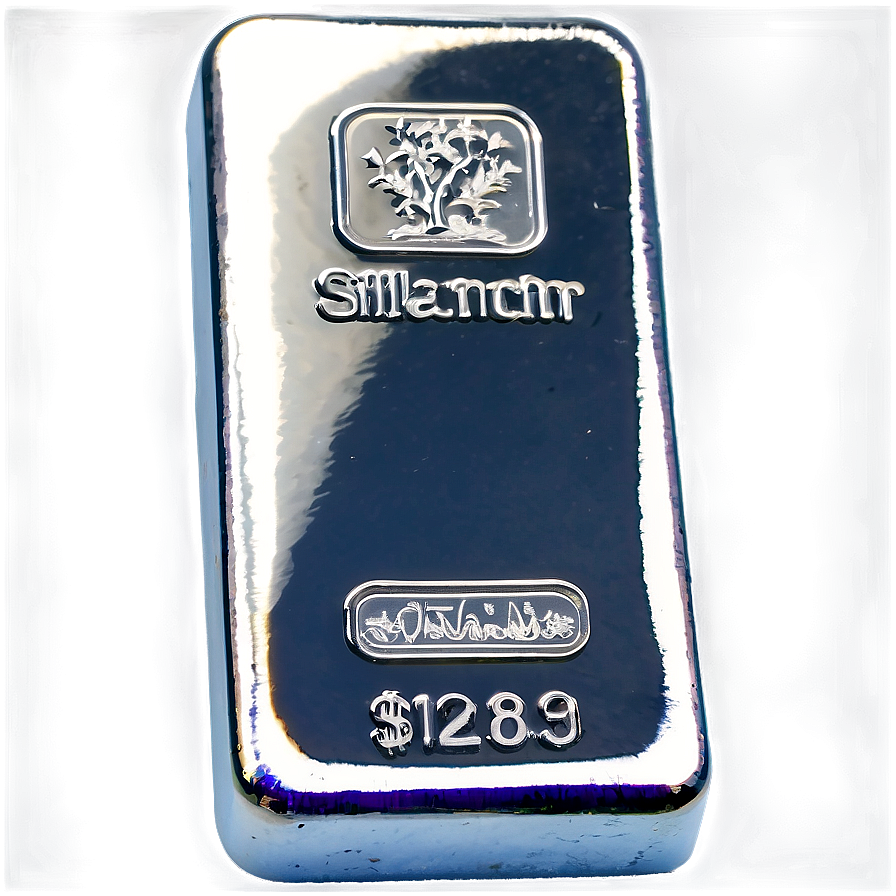 Silver Bar Wealth Png 06282024 PNG Image